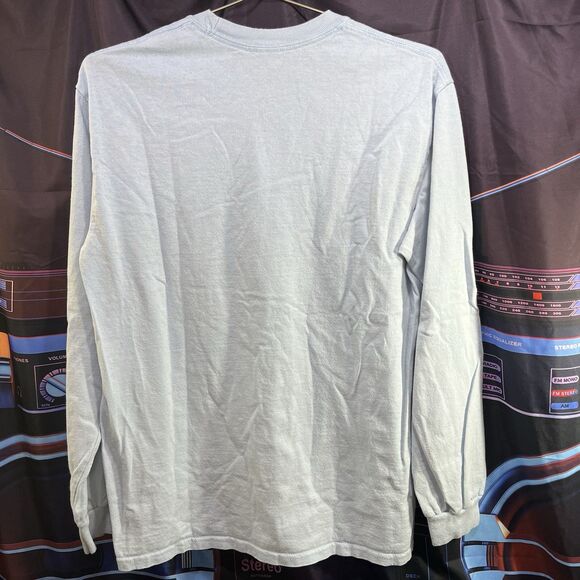 DANNY DUNCAN Summer 2019 Long Sleeve T-Shirt Light Blue Medium & Sticker - Picture 4 of 8